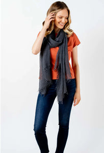 Alta Cashmere Featherweight Scarf - Neutrals