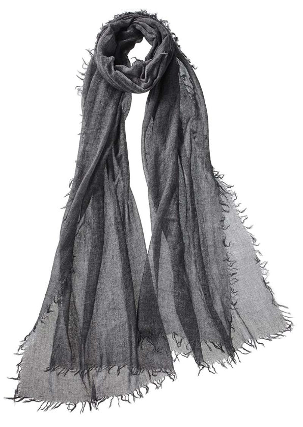 Alta Cashmere Featherweight Scarf - Neutrals