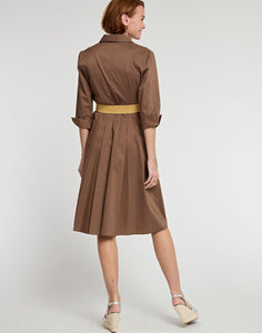 Christiane 3/4 Sleeve Midi Length Dress