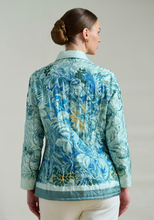 Load image into Gallery viewer, Corsica Green Quilted Jacket
