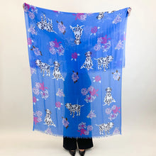 Load image into Gallery viewer, Dalmatiner Handprinted Cashmere Scarf
