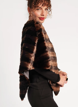 Load image into Gallery viewer, Envoy Faux Fur Poncho
