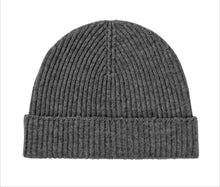 Load image into Gallery viewer, Cashmere Rib Beanie
