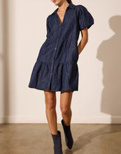 Load image into Gallery viewer, Havana Mini Indigo Dress
