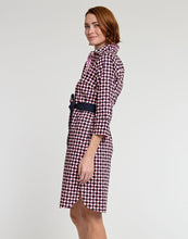 Load image into Gallery viewer, Kathleen 3/4 Sleeve Tile Print Dress
