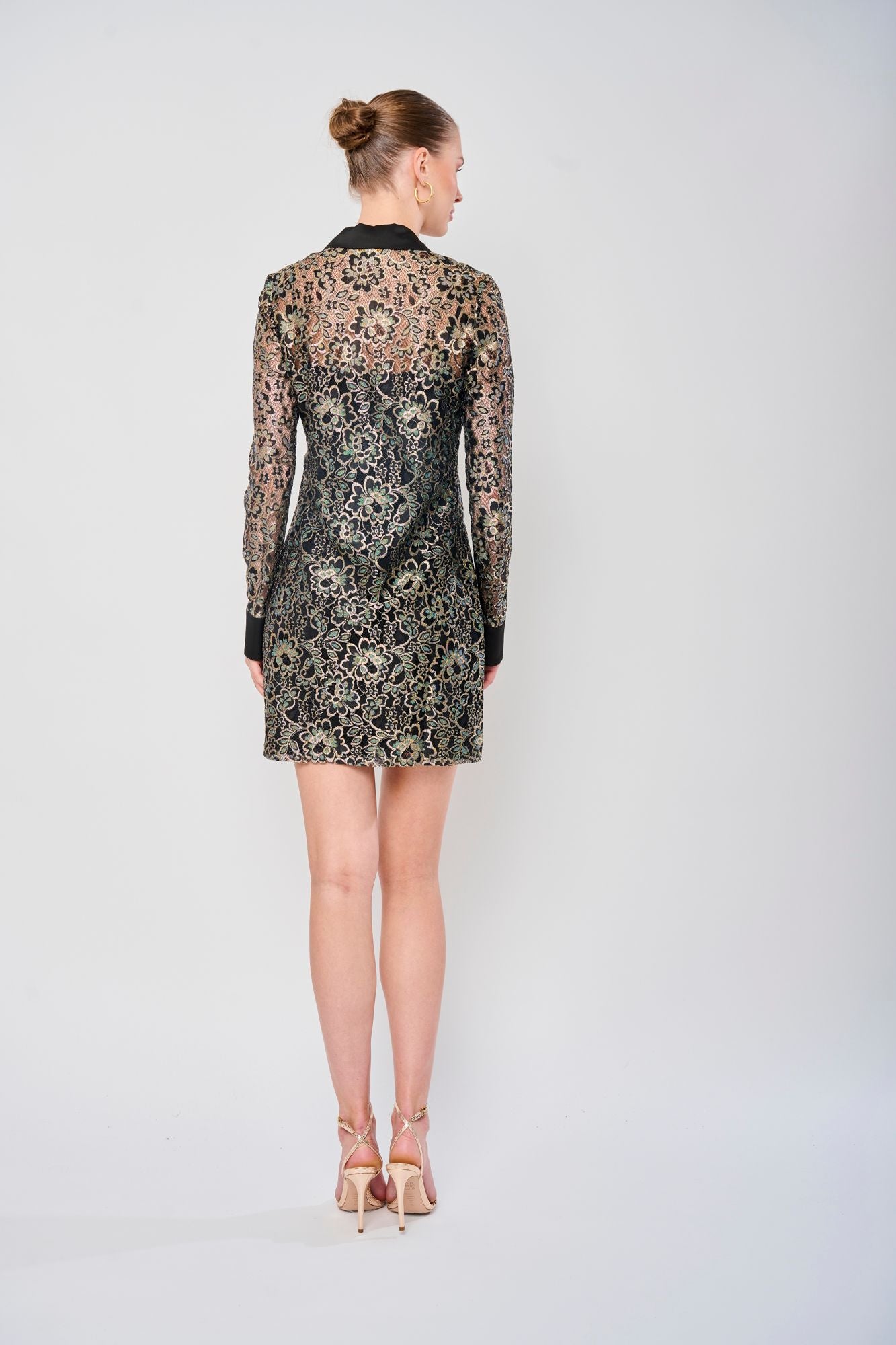 lukea mini dress Lukea Long Sleeve Mini Dress | Black | Womens