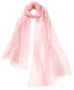 Alta Cashmere Featherweight Scarf - Reds & Pinks