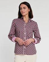 Load image into Gallery viewer, Reese Long Sleeve Tile Print Shirt
