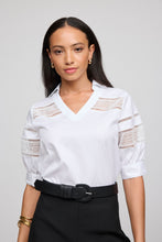 Load image into Gallery viewer, Ricki Elbow Sleeve Blouse
