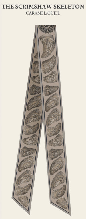 The Scrimshaw Skeleton Large Ribbon PRE-ORDER NOW