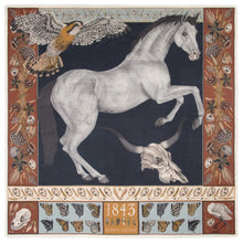 Load image into Gallery viewer, Texas Stallion Wool Silk Scarf, Available Oct &#39;23
