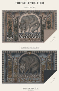 The Wolf You Feed Cashmere-Lined Stole PRE-ORDER NOW