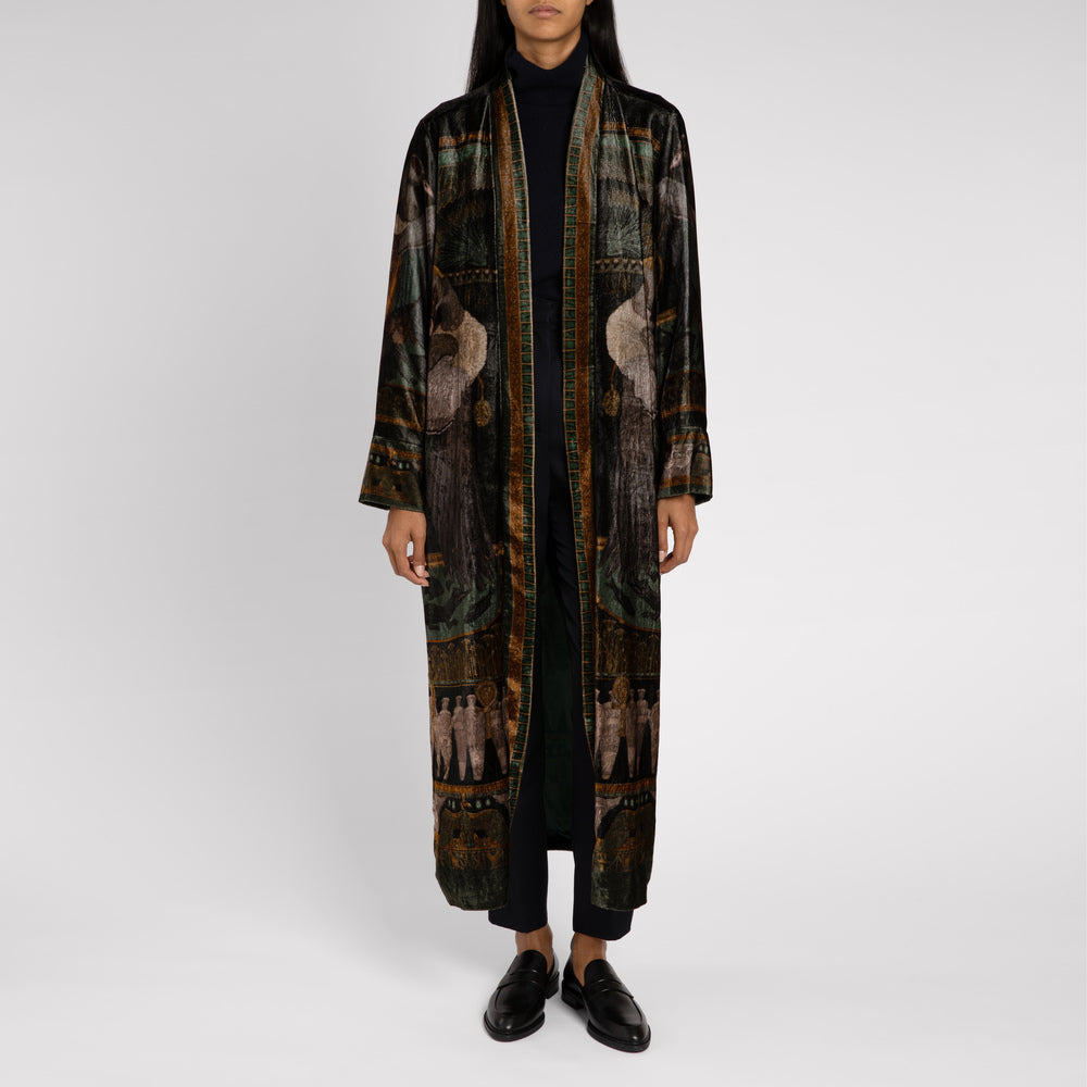 The Heralds of Horus Long Velvet Jacket – McCulleys of Highlands