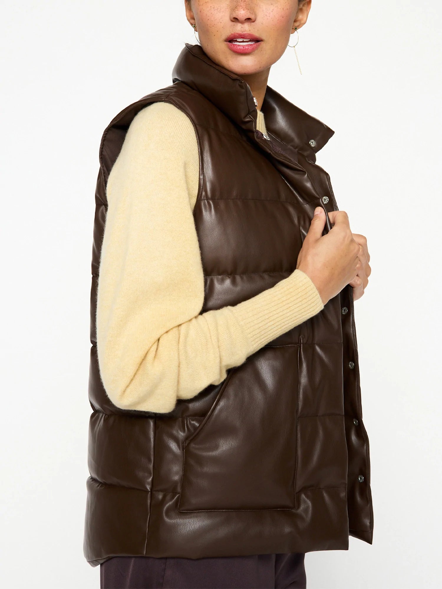 Anders Vegan Leather Down Vest – McCulleys of Highlands & Cashiers