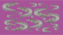 Load image into Gallery viewer, Cashmere Scarf - Crocodile
