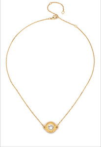 Petite Swarovski Gold Annecy Necklace