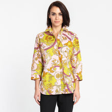 Load image into Gallery viewer, Gemma 3/4 Sleeve Multi Print Shirt
