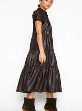Load image into Gallery viewer, Havana Vegan Leather Dress
