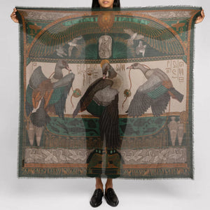 The Heralds of Horus Cashmere Scarf