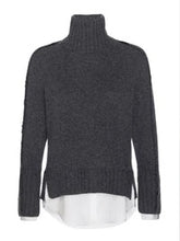Load image into Gallery viewer, Jolie Fringe Layered Looker Sweater
