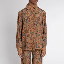 Load image into Gallery viewer, The Rabbits and the Elephant Silk Oxford Shirt
